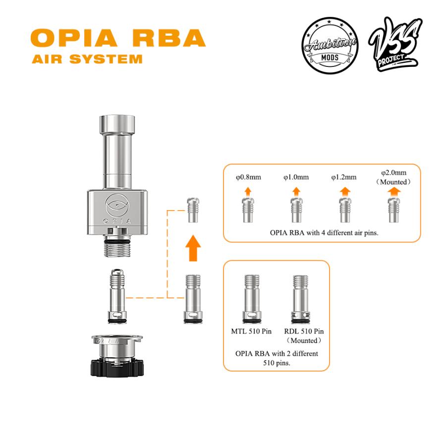 Ambition Mods OPIA RBA ボロタンク互換 RBAブリッジ アンビションモッズ オピア BB ビレッドボックス Opia [A-41] |  | 06