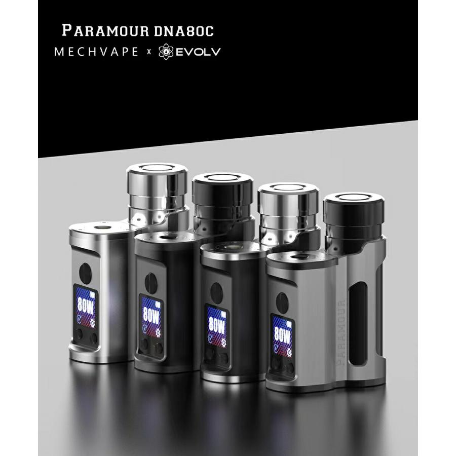 MECHVAPE x EVOLV PARAMOUR DNA80C SBS MOD 21700 バッテリー メックベイプ パラモア ベイプ 本体 vape 電子タバコ 本体 [Q-23] |  | 03
