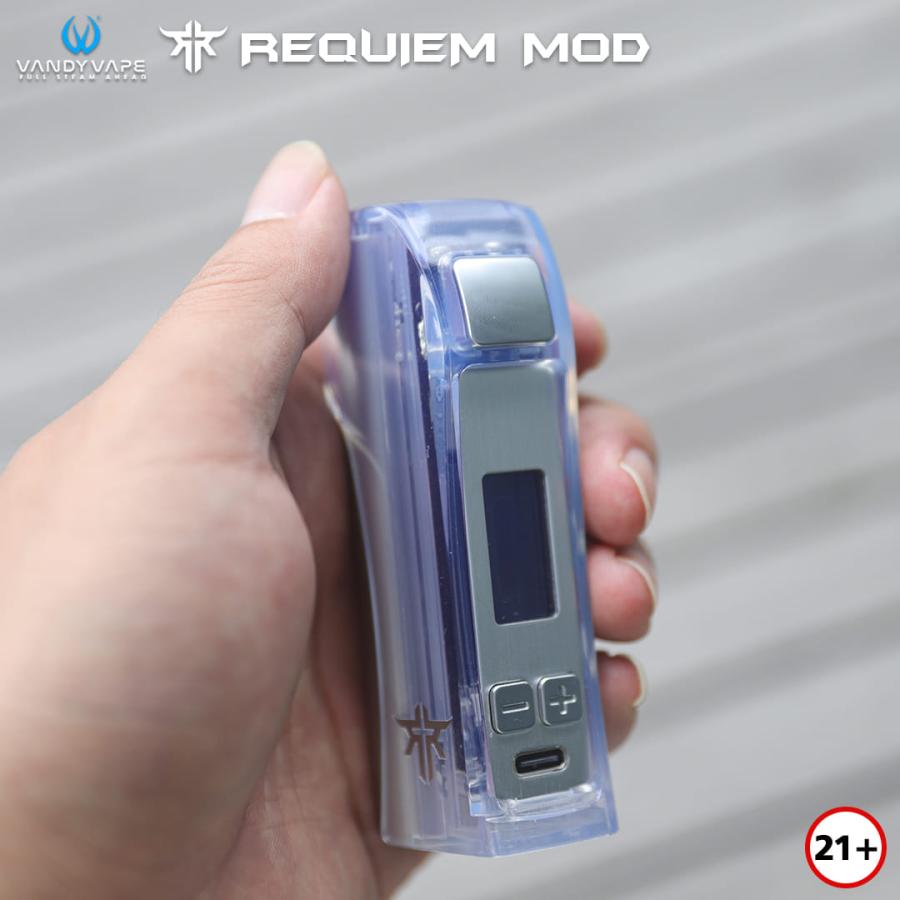 VandyVape Requiem Mod 95W レクイエム モッド バンディーベイプ 電子タバコ ベイプ vape 21700 18650 テクニカルMOD [M-8]｜edgejp｜14