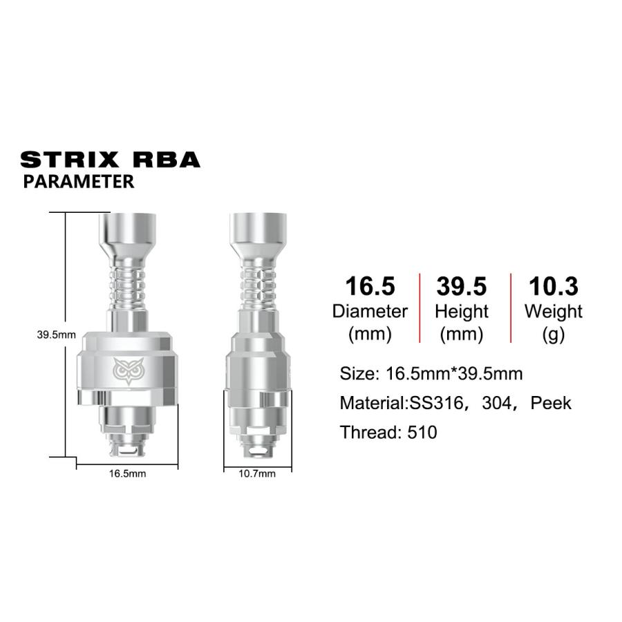 Ambition Mods STRIX RBA KIT ボロタンク互換 BORO互換 タンク付 RBAブリッジ ストリックス アンビションモッズ キリック BB ビレッドボックス [X-44] |  | 06