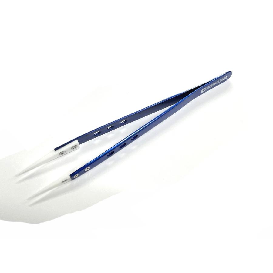 店長セレクション ビルドツール【セラミックピンセット　ストレート　ブルー】ツイーザー 電子タバコ vape ベイプ ビルド ビルドツール リビルダブル［Y-24］ |  | 01