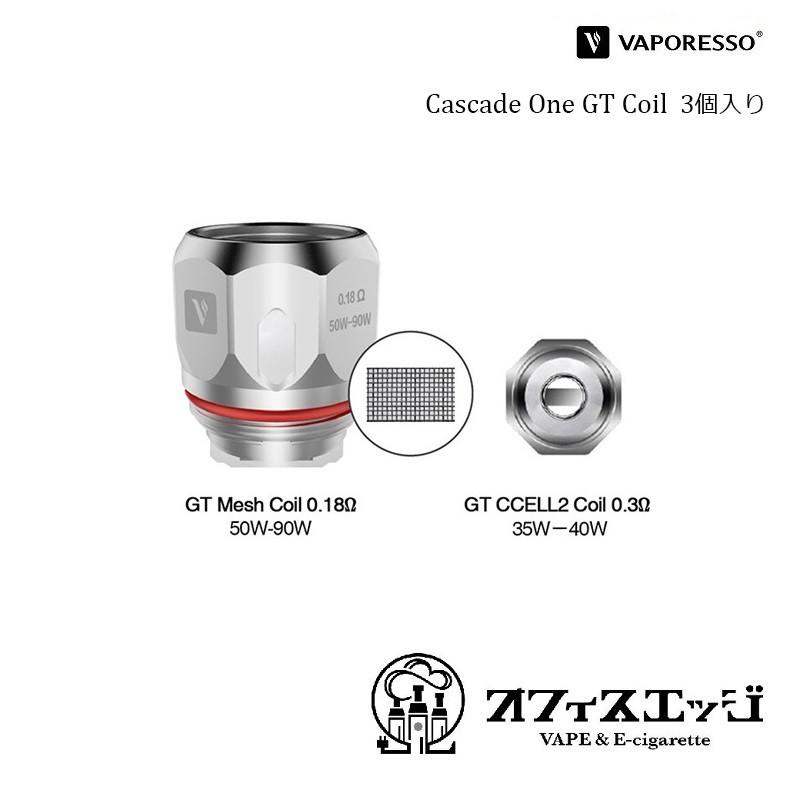 Vaporesso Cascade One GT Coil 3個入り 交換用コイル ベパレッソ カスケード G-2｜edgejp｜02