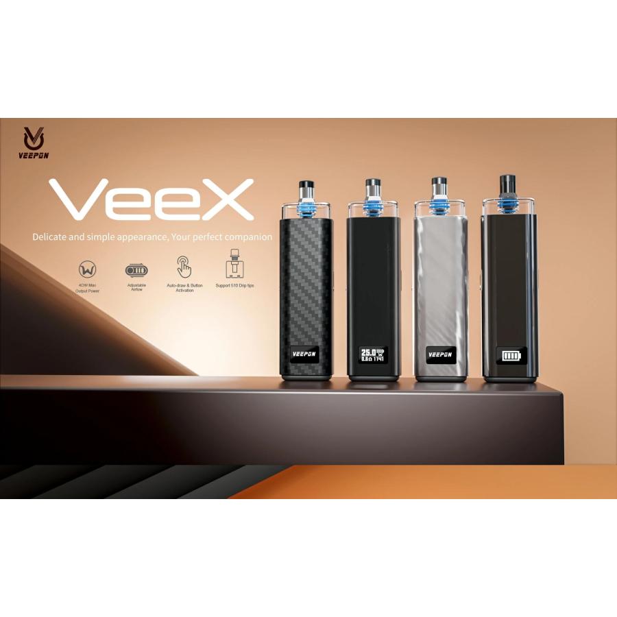 VEEPON VeeX Pod Kit 510規格ドリップチップ 510ドリップチップ ベイプ