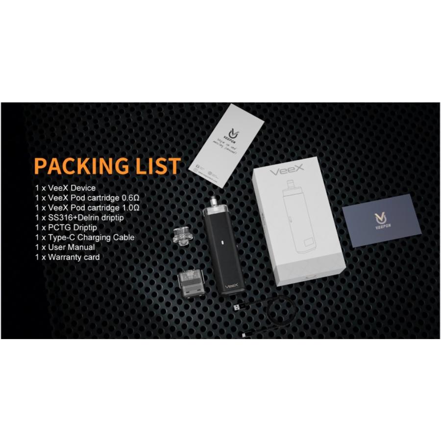 VEEPON VeeX Pod Kit 510規格ドリップチップ 510ドリップチップ ベイプ