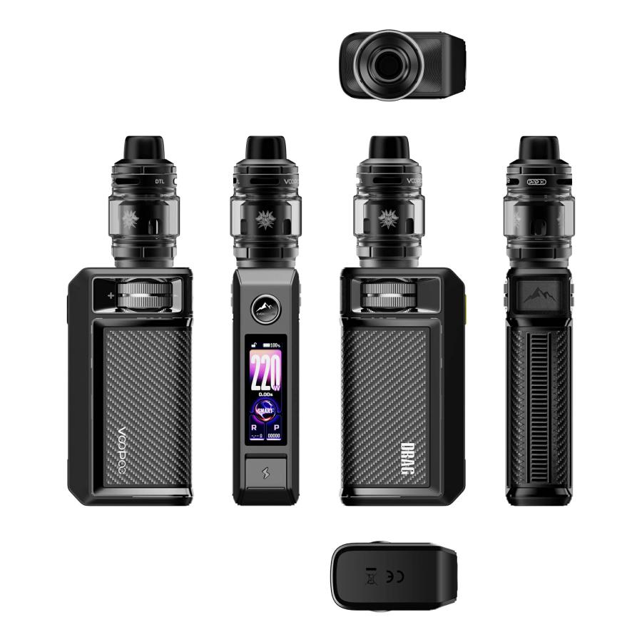VOOPOO Drag 6 Mod Kit 4400mAh アトマイザーセット mod 本体 vape ベイプ 電子タバコ テクニカル モッド ブープー ドラッグ6 [F-16] |  | 08