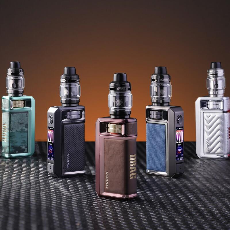 VOOPOO Drag 6 Mod Kit 4400mAh アトマイザーセット mod 本体 vape ベイプ 電子タバコ テクニカル モッド ブープー ドラッグ6 [F-16] |  | 09