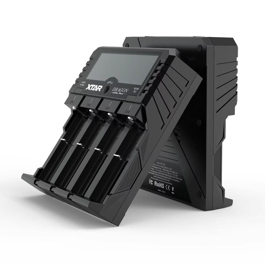 XTAR DRAGON VP4L PLUS 充電器 エクスター 4本充電可能 ドラゴン バッテリーチャージャー 電子たばこ 用 ベイプ vape  [R-88] |  | 11