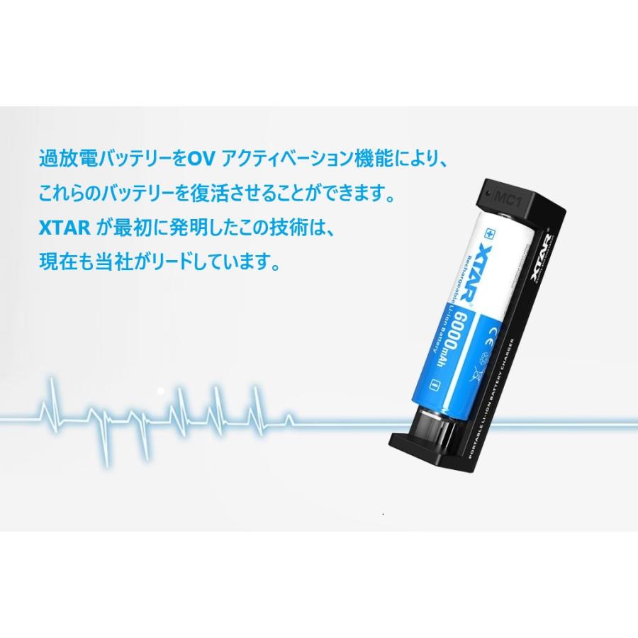 XTAR MC1 充電器バッテリー 充電器 バッテリーチャージャー エクスター 電子タバコ ベイプ vape リチウム バッテリー イオン マンガン ニッケル  [C-85] |  | 03