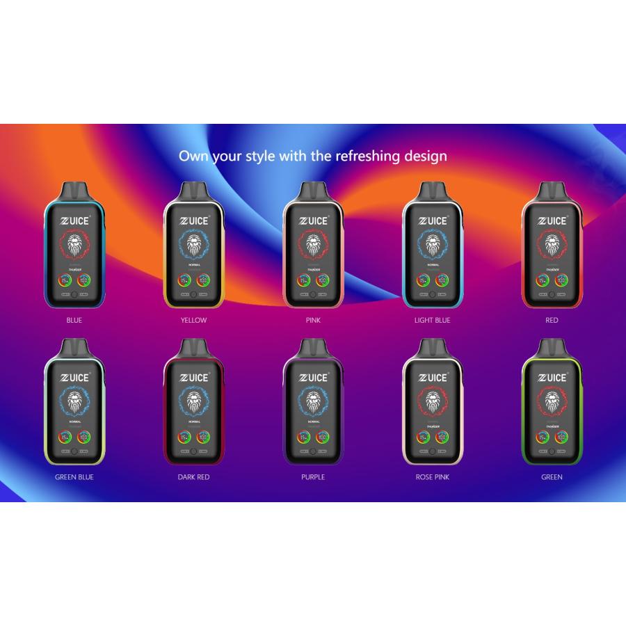 【カートリッジ交換可能】ZUICE 25000パフ Zuice ズイス 25000回 吸引 ベイプ 本体 vape 電子タバコ 液漏れしない 漏れなし ニコチン0 タール0 [H-28] |  | 04