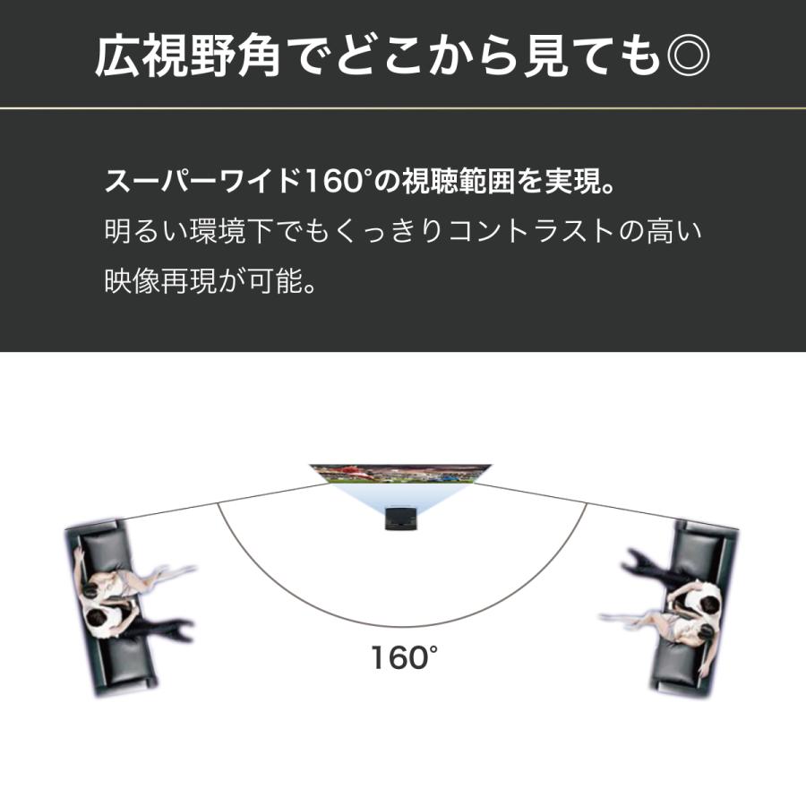 EDGENITY プロジェクタースクリーン 短焦点 120インチ 耐外光 EDGENITY プロジェクタースクリーン 短焦点 120インチ 耐外光