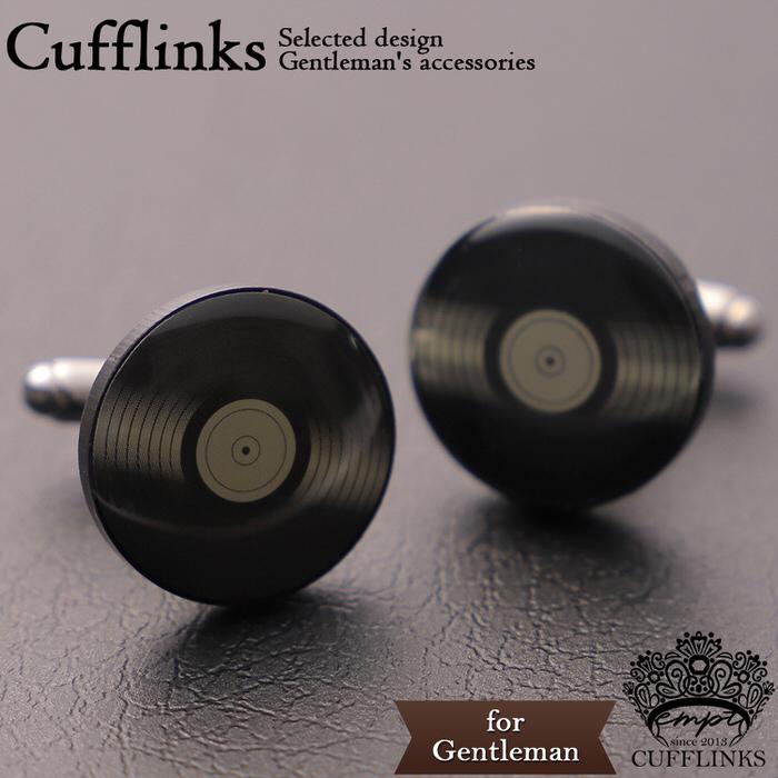 カフス レコード ブラック 黒 音楽 ディスク カフスボタン カフリンクス カフスリンクス カフス 趣味 メンズ スーツ 結婚式 オシャレ おもしろ 楽器 面白い フ Em エッジスポーツ 通販 Yahoo ショッピング