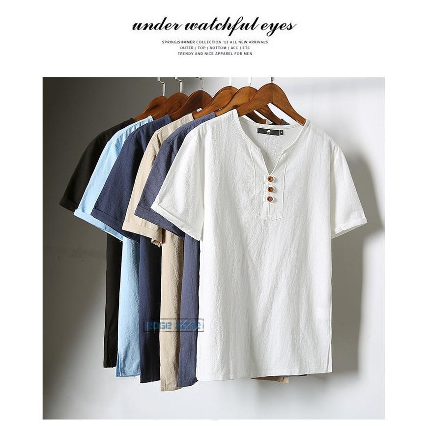 リネンシャツ メンズ 半袖 Tシャツ 麻シャツ スリム 白シャツ トップス Vネック インナー カジュアルtシャツ 薄手 夏 50代 Ege Edge Zone 通販 Yahoo ショッピング