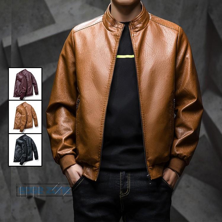 ジャケット メンズ レザージャケット 革ジャン Puレザー バイクジャケット 秋 防風 大きいサイズ 春 父の日 ギフト プレゼント 22メンズファッション Ege Edge Zone 通販 Yahoo ショッピング