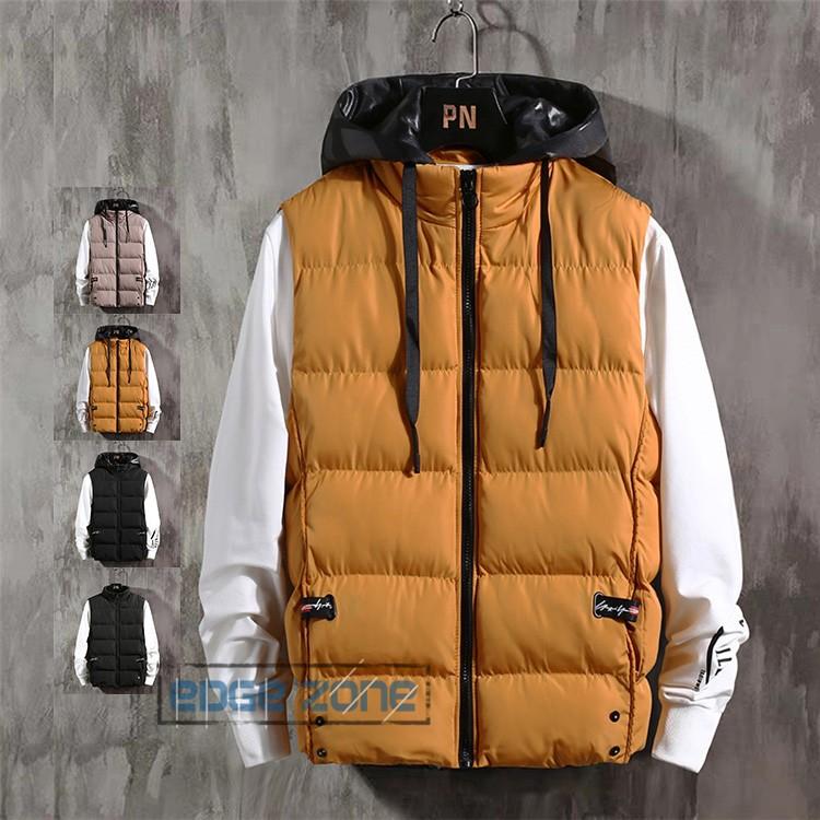 ダウンベスト メンズ 中綿ダウン 中綿ベスト キルティング ベスト アウター デザイン ファッション 秋 新作 19 Ege Edge Zone 通販 Yahoo ショッピング