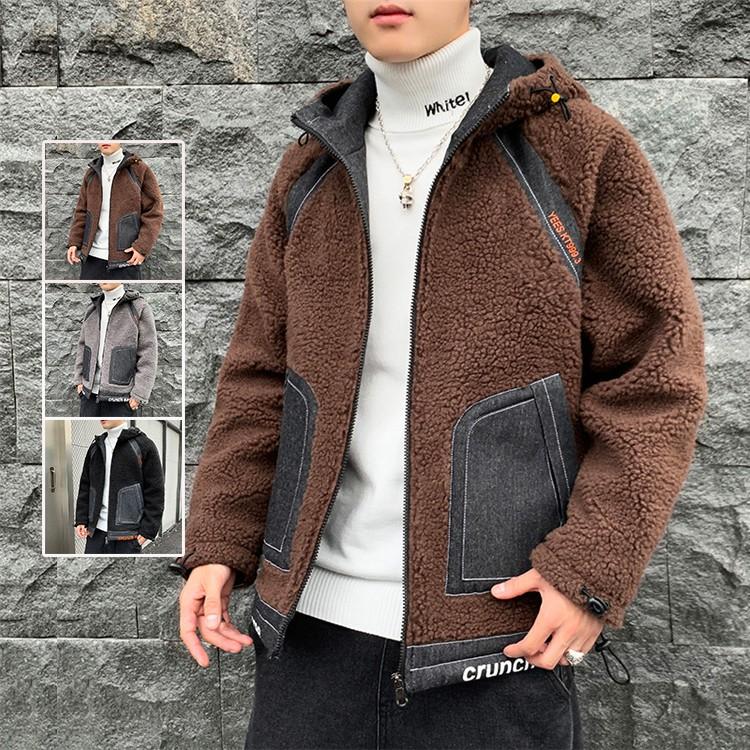 フリースジャケット メンズ ジャケット 切り替え ポケット付き アウトドア ふわふわ 暖かい 防寒 秋冬 Ege Edge Zone 通販 Yahoo ショッピング