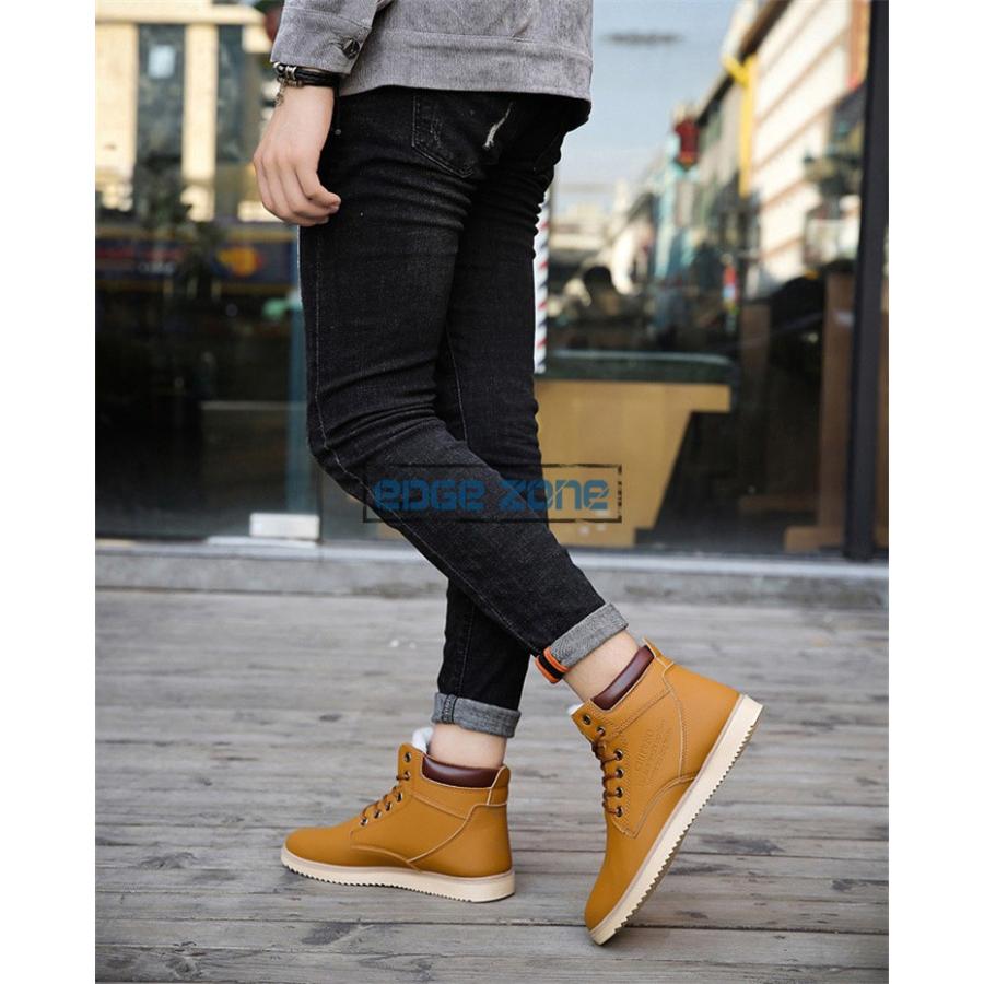 スノーブーツ メンズ ムートンブーツ 裏起毛 ブーツ メンズシューズ ショートブーツ 冬靴 カジュアルシューズ 紳士靴 防寒 保温 Ege Edge Zone 通販 Yahoo ショッピング