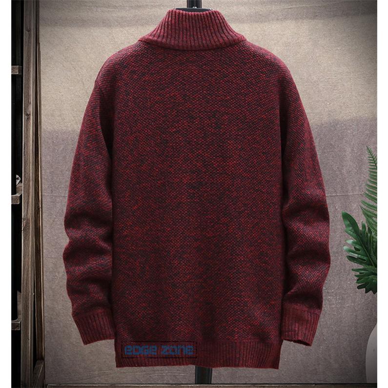 カーディガン メンズ 厚手 裏ボア セーター ビジネス ジャケット