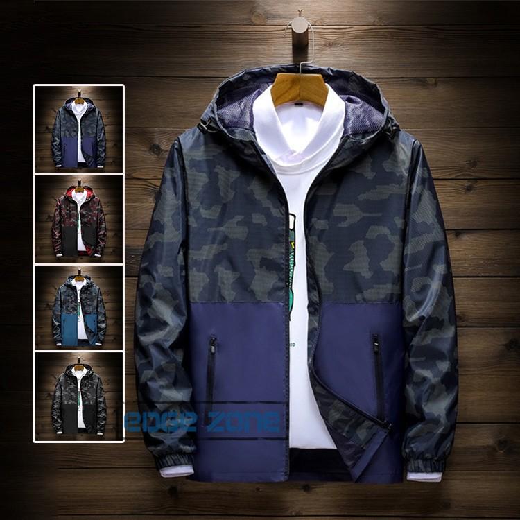 パーカー メンズ マウンテンパーカー 迷彩柄 ジャケット ジップアップ アメカジ フード 大きいサイズ 春服 Ege Edge Zone 通販 Yahoo ショッピング