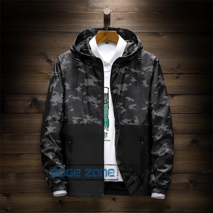 パーカー メンズ マウンテンパーカー 迷彩柄 ジャケット ジップアップ アメカジ フード 大きいサイズ 春服 Ege Edge Zone 通販 Yahoo ショッピング