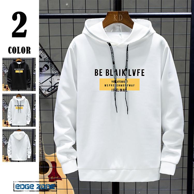 パーカー メンズ おしゃれ スウェット フード付き パーカー 長袖 英字 プリント お兄系 ストリート スウェット トップス メンズパーカー 新作 アウター 春秋 Ege Edge Zone 通販 Yahoo ショッピング