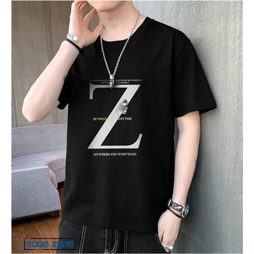 半袖tシャツ メンズ 五分袖tシャツ トップス 英文字 Tシャツ デザイン おしゃれ 柄物 プリント カットソー カジュアル 22 夏 大きいサイズ Ege Edge Zone 通販 Yahoo ショッピング