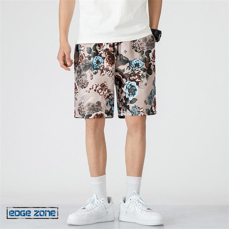 ショートパンツ メンズ ハーフパンツ 花柄 柄物 短パン 速乾 涼しい 夏 プリント 新生活 春 オシャレ カジュアル Ege Edge Zone 通販 Yahoo ショッピング