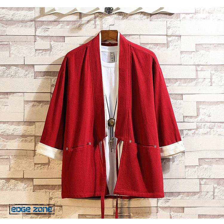 羽織 メンズ 着物 浴衣 ジャケット シャツ 花火大会 浴衣風 シンプル 夏服 カジュアル 甚平風 部屋着 和式 春服 大きいサイズ 涼しい 22 メンズファッション Ege Edge Zone 通販 Yahoo ショッピング