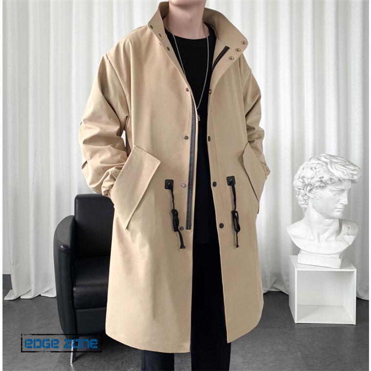 ステンカラーコート メンズ レディース チェスターコート トレンチコート スプリングコート 秋 春コート ロングコート ジャケット アウター 代 30代 40代 50代 Ege Edge Zone 通販 Yahoo ショッピング