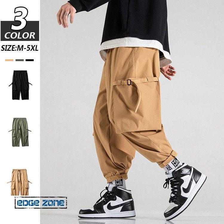 カーゴパンツ メンズ ミリタリーパンツ ゆったりパンツ チノパン 太め 大きいサイズ オシャレ ロングパンツ プレゼント 秋 22メンズファッション Ege Edge Zone 通販 Yahoo ショッピング