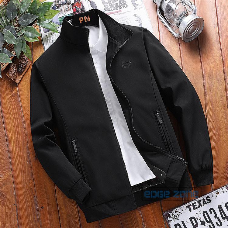 ジャケット メンズ コーチジャケット ミリタリージャケット 春秋 アウター 立襟 40代 30代 22メンズファッション Off 無地 50代 前開き