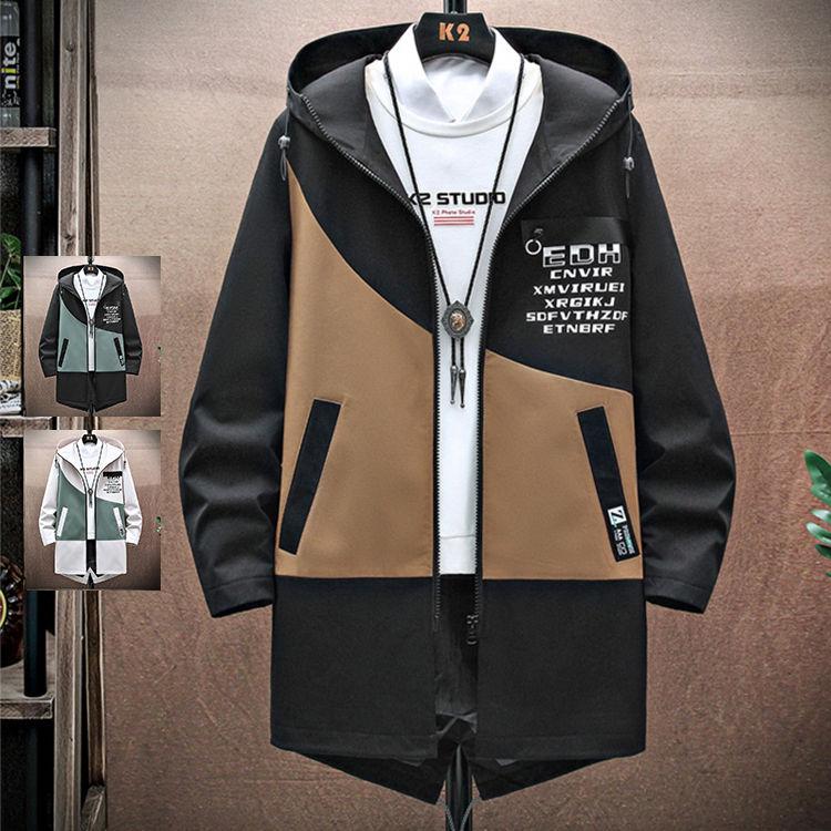 ウィンドウブレーカー メンズ ロング丈 マウンテンパーカー 春服 ジャケット アウター 切り替え フード付き 春秋 22メンズファッション Ege Edge Zone 通販 Yahoo ショッピング