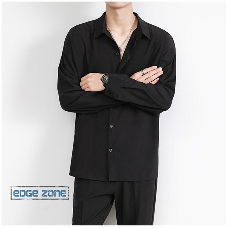 長袖シャツ メンズ 夏 涼しい シャツ 薄手 無地 太め おしゃれ カジュアル メンズファッション 22 特価キャンペーン ゆったり 春夏