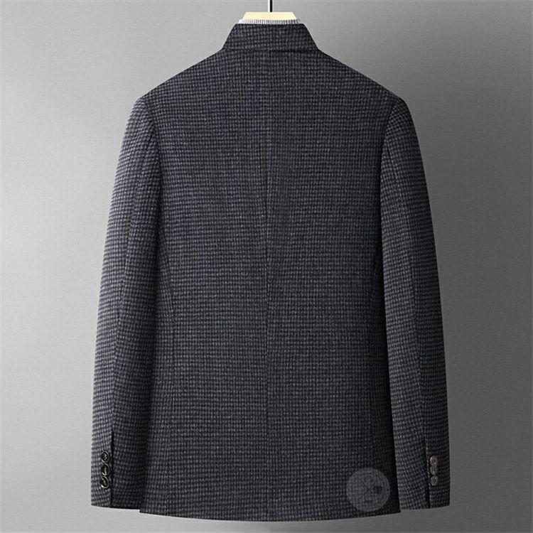 ブレザー メンズ 秋冬 テーラードジャケット ウールコート シングル 2つボタン ビジネスジャケット ゴルフジャケット オフィスカジュアル レギュラーフィット ジ ブレザー メンズ 秋冬 テーラードジャケット ウールコート シングル 2