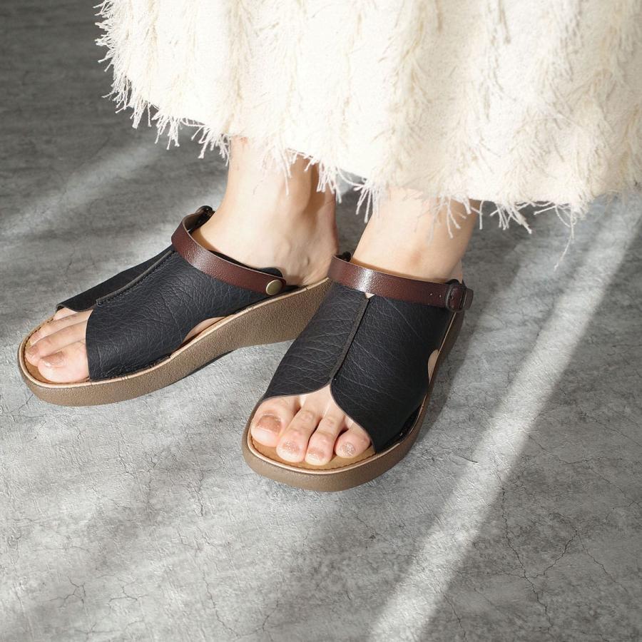 サンダル レディース 痛くない 歩きやすい おしゃれ ヒールなし 厚底