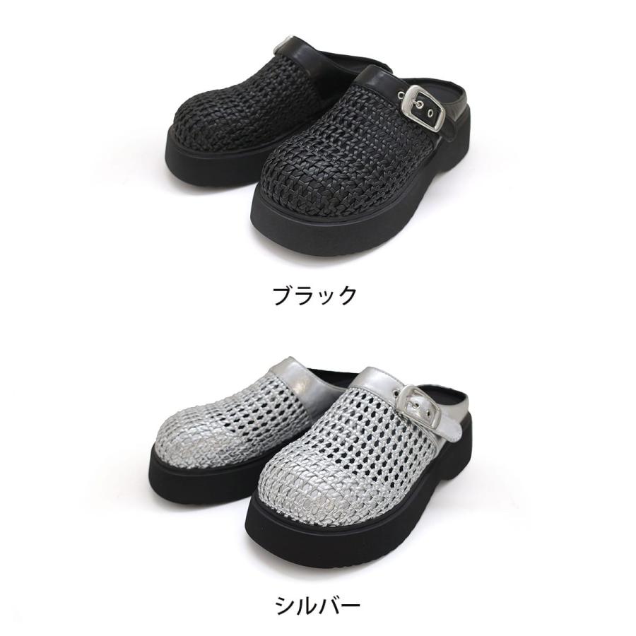 サンダル サボ レディース 厚底 歩きやすい 履きやすい つっかけ