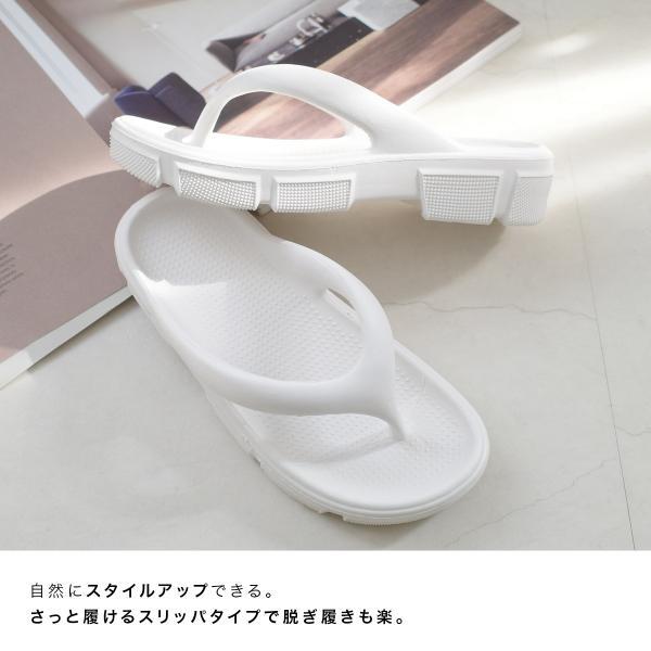 AmiAmi（アミアミ） トング サンダル 厚底 レディース 軽量 ビーチ