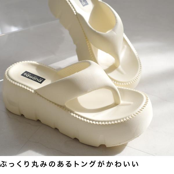 AmiAmi（アミアミ） サンダル 厚底サンダル トングサンダル レディース