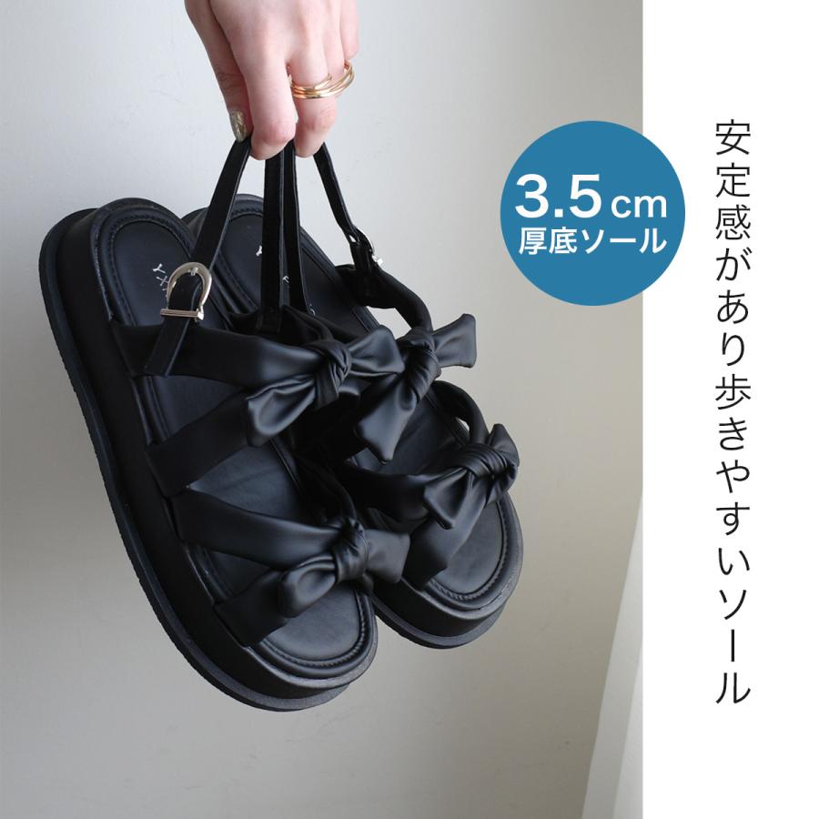 AmiAmi（アミアミ） サンダル 厚底 スポサン レディース スポーツ