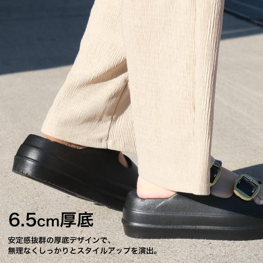サンダル 厚底 レディース シャワーサンダル リカバリーサンダル 痛く
