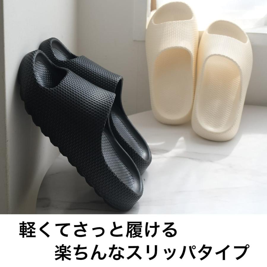 サンダル 厚底 レディース サボ スリッパ 軽量 痛くない 歩きやすい