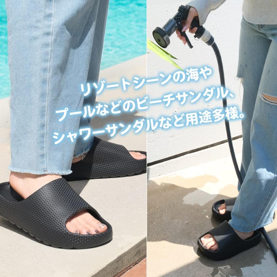 サンダル 厚底 レディース サボ スリッパ 軽量 痛くない 歩きやすい