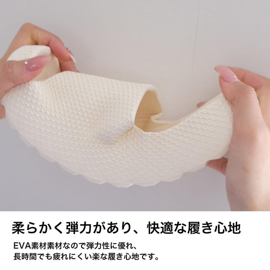 サンダル 厚底 レディース サボ スリッパ 軽量 痛くない 歩きやすい