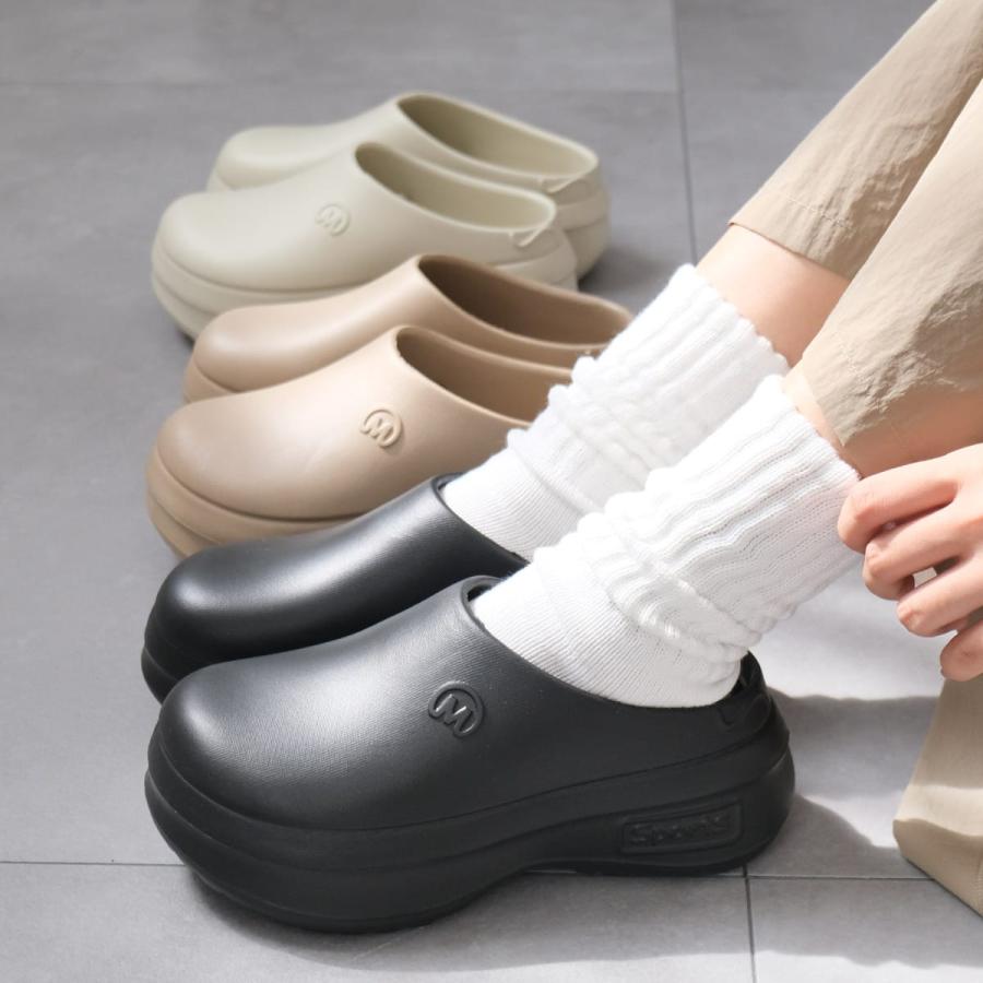 サボ サンダル レディース 厚底 完全防水 軽量 スリッパ 防水 歩き