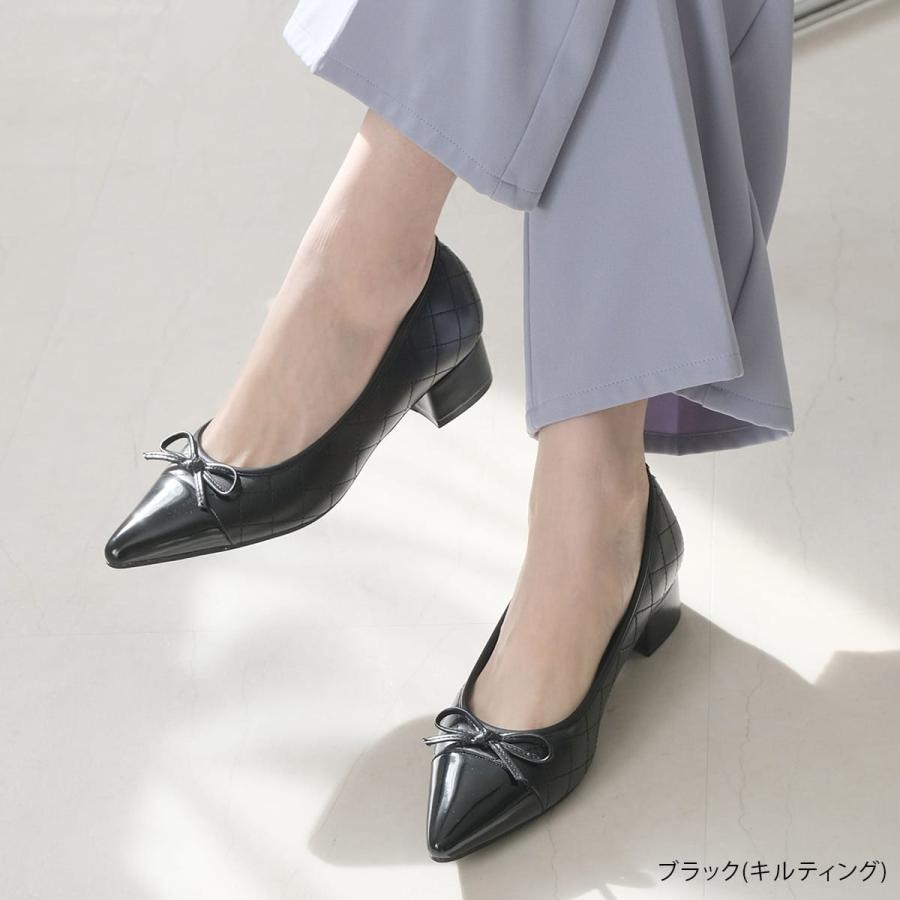 AmiAmi（アミアミ） パンプス レディース 痛くない ローヒール 歩き