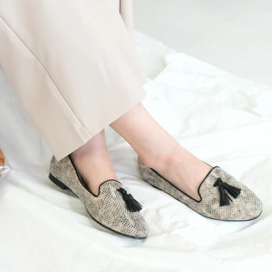 タッセル オペラシューズ ローファー レディース 秋冬 フラット ぺたんこ Cx3008 Edie 通販 Yahoo ショッピング