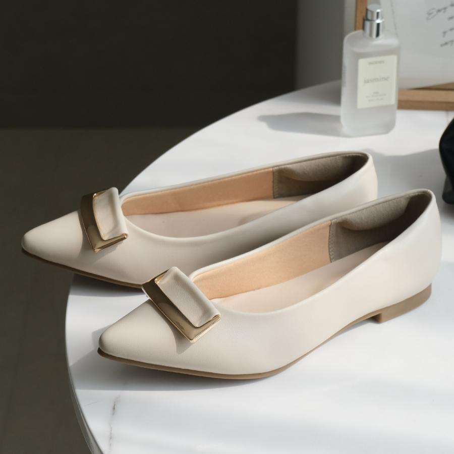 AmiAmi（アミアミ） パンプス レディース ローヒール ぺたんこ 歩き