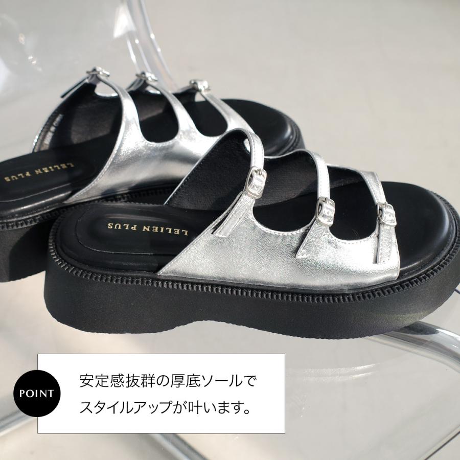 AmiAmi サンダル 厚底 レディース おしゃれ つっか 厚底サンダル