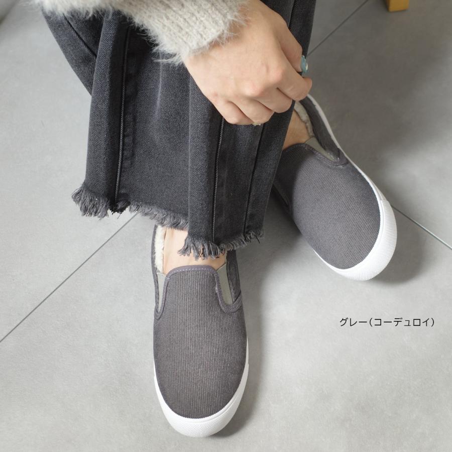 AmiAmi スリッポン ボア レディース スニーカー メンズ 暖かい ファー