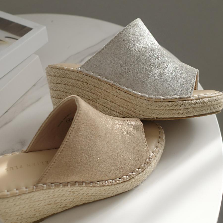 AmiAmi（アミアミ） サンダル 厚底 レディース ウエッジソール サボ