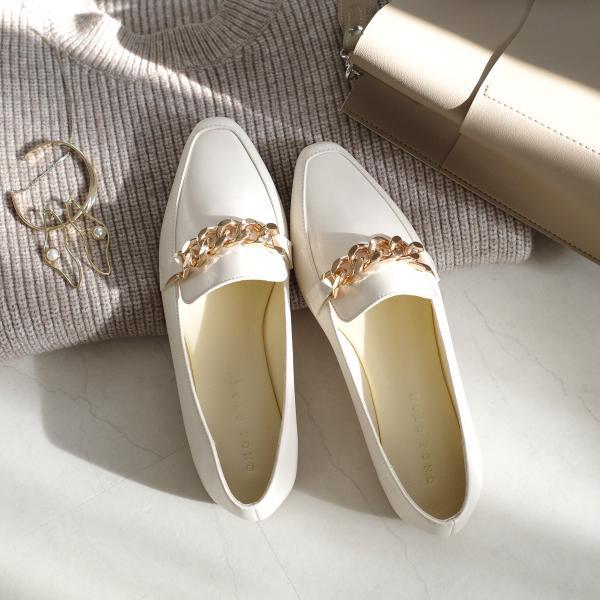 AmiAmi（アミアミ） ローファー レディース パンプス ローヒール 歩き